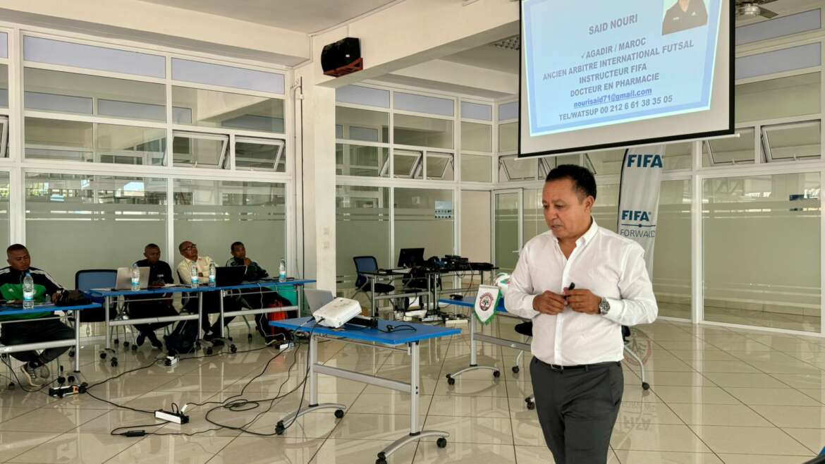 Lancement officiel du Cours MA pour Arbitres Futsal : 30 officiels en formation