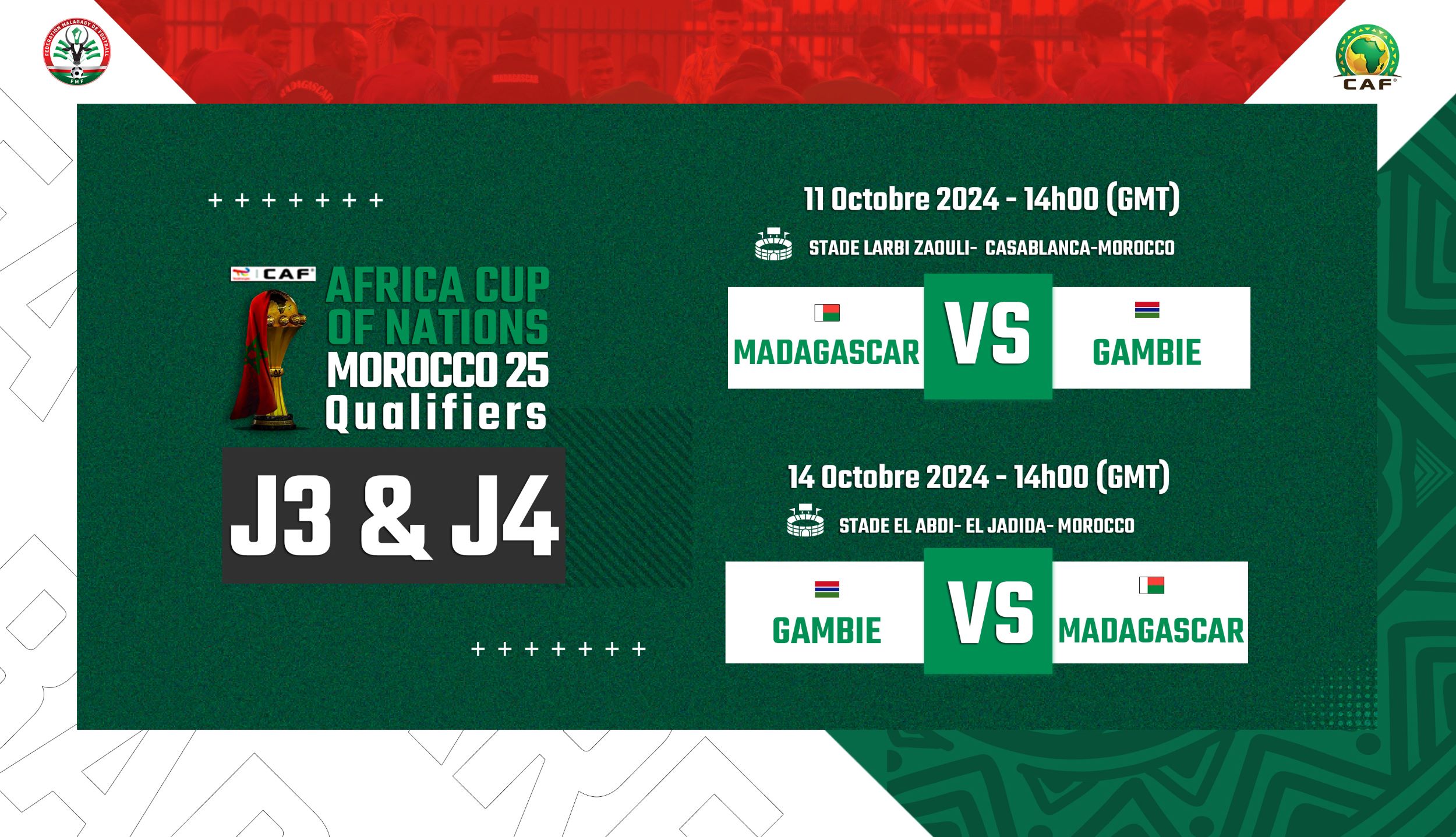 Qualifications CAN 2025 – Madagascar vs Gambie : Un duel crucial en terre Marocaine