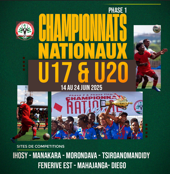 Championnats nationaux U17 et U20 : place à la première phase du 14 au 24 juin